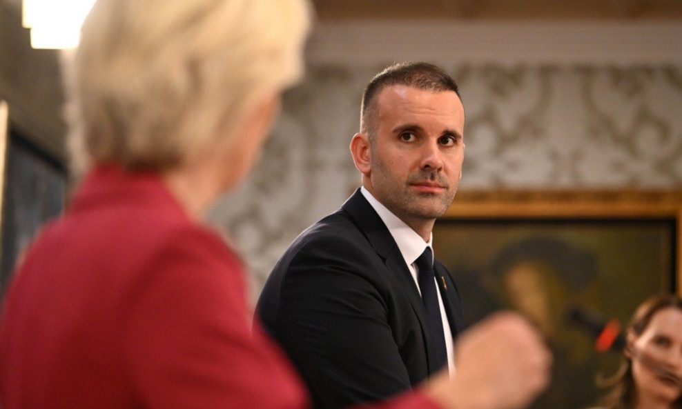 Milojko Spajić i Ursula von den Leyen