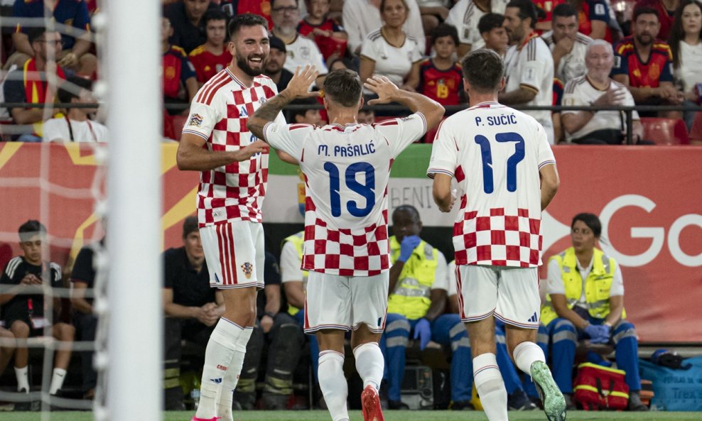 Slijeva: Beljo, Marco Pašalić i Petar Sučić
