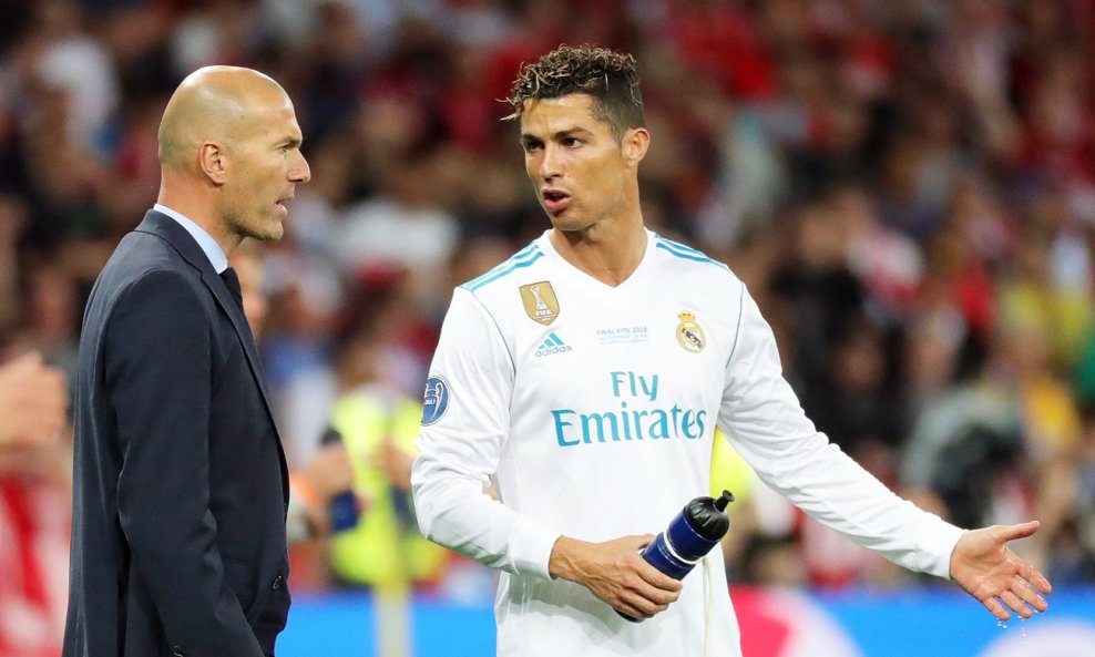 Zinedine Zidane i Cristiano Ronaldo