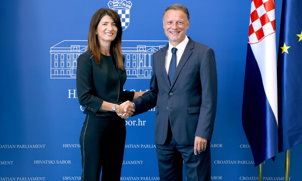 Darijana Filipović i Gordan Jandroković