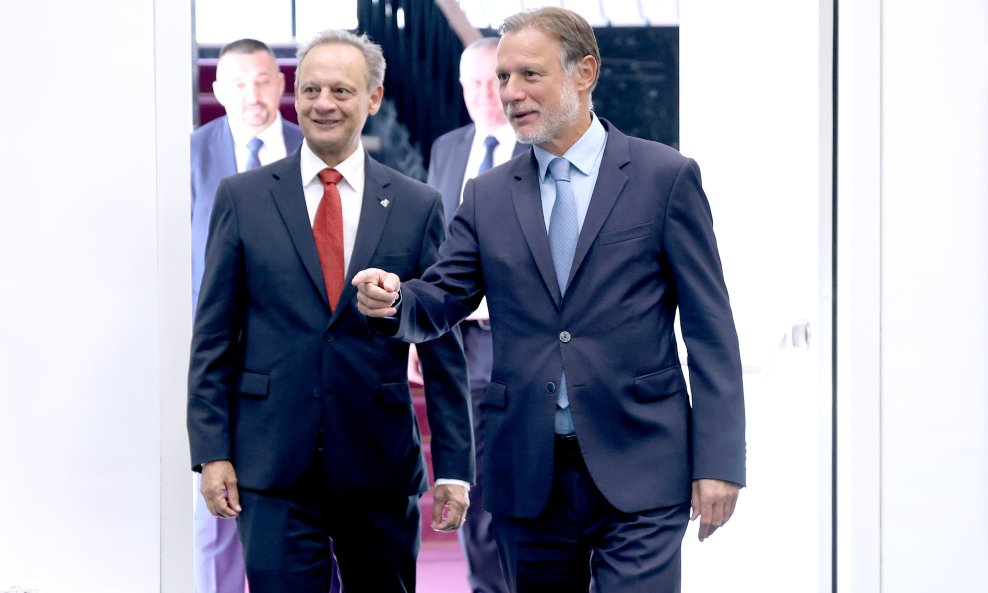 Stefan Engler i Gordan Jandroković
