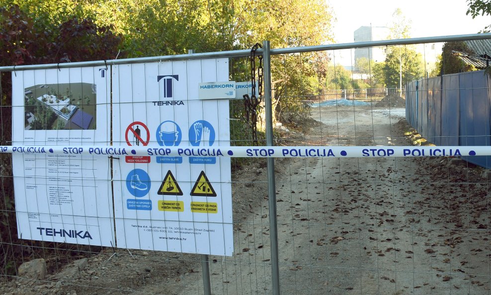 Zatvoreno gradilište Termi Jodno u Sisku