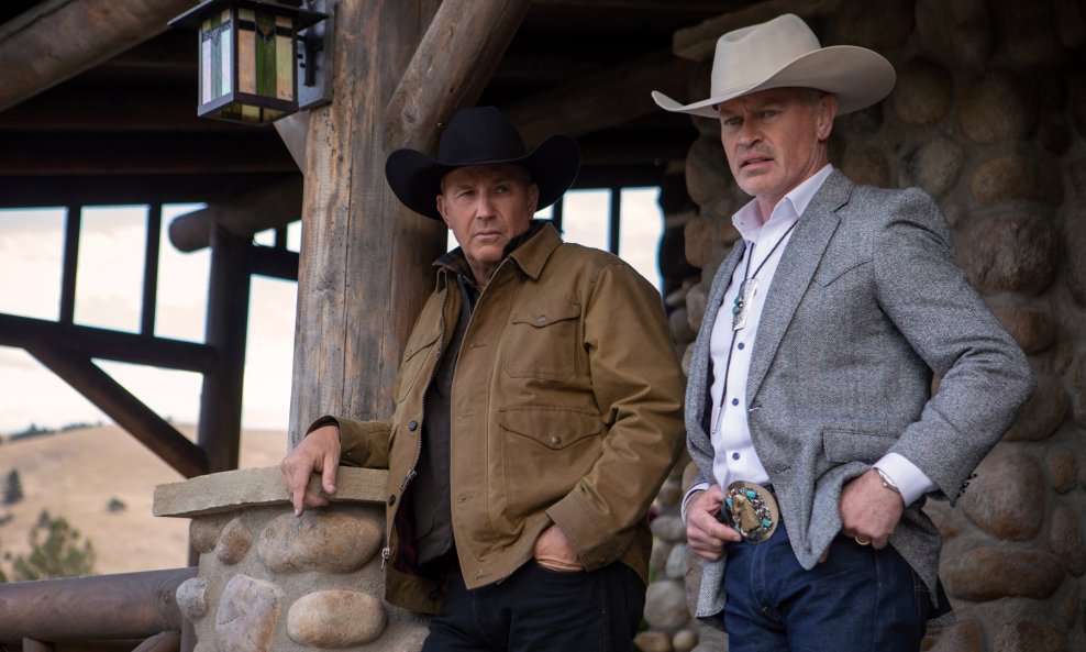 Kevin Costner i Neal McDonough u seriji 'Yellowstone'