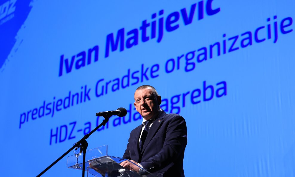 Ivan Matijević, šef zagrebačkog HDZ-a