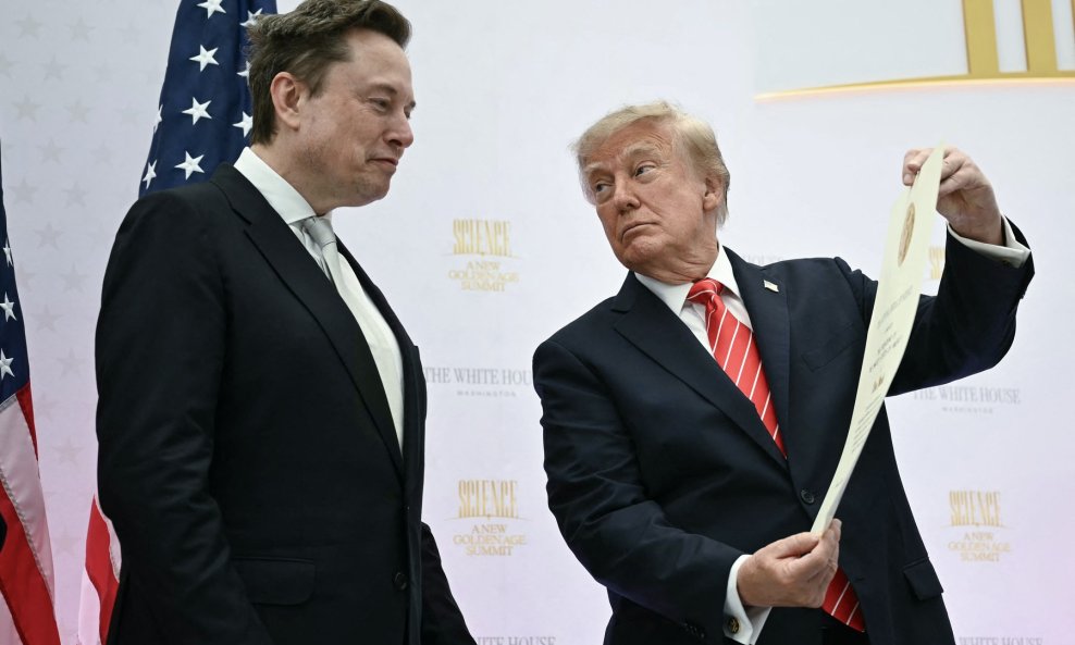 Elon Musk i Donald Trump