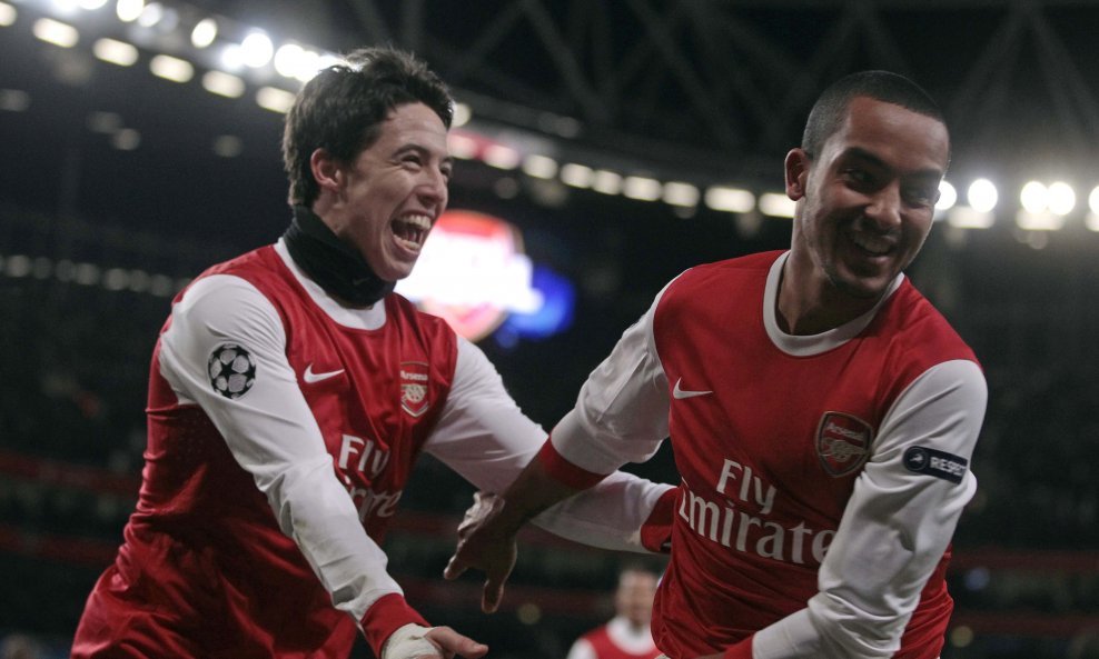 Samir Nasri i Theo Walcott