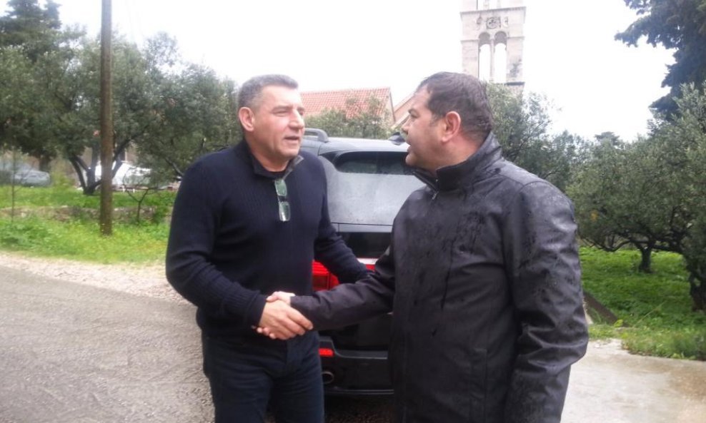 Ante Gotovina i Pjerino Bebić