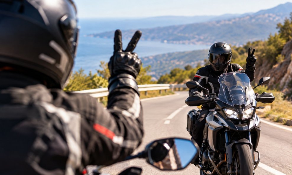 Motociklistički pozdrav