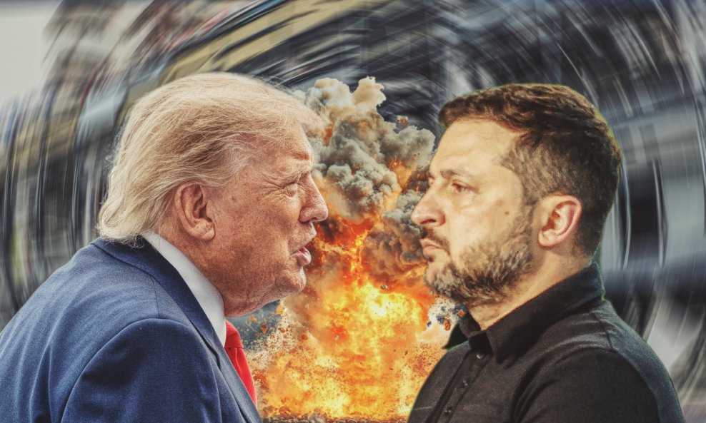 Donald Trump i Volodimir Zelenski