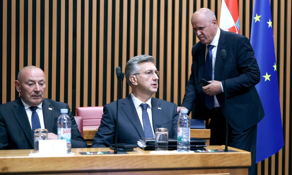 Andrej Plenković u Saboru