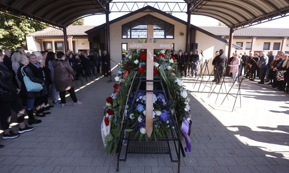 Posljednji ispraćaj Gorana Bare u Vinkovcima