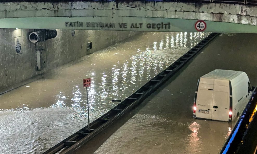 Poplava u Istanbulu