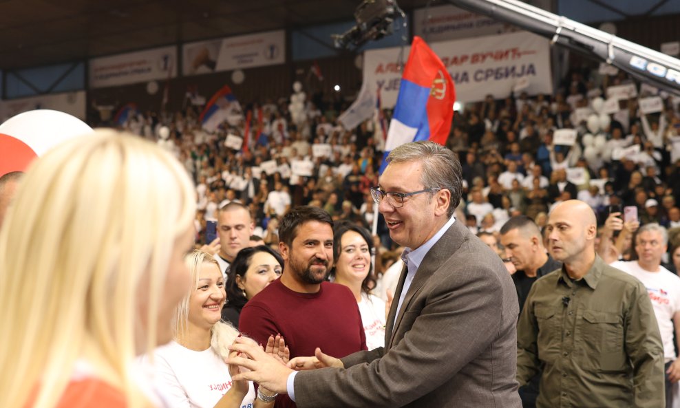 Završnica je kampanje uoči izbora u Srbiji