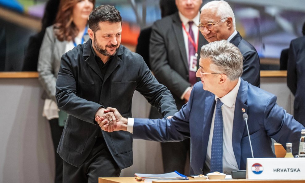 Andrej Plenković i Volodimir Zelenski