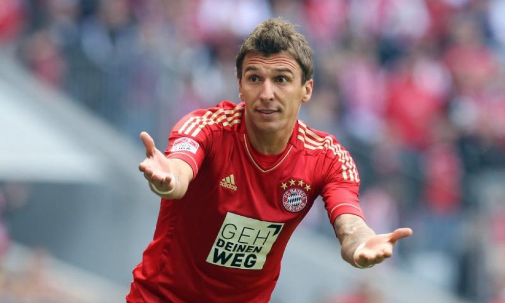 mario mandžukić bayern 2012