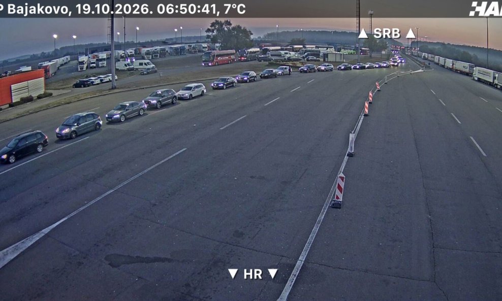 Situacija na Bajakovu nešto prije 7 sati
