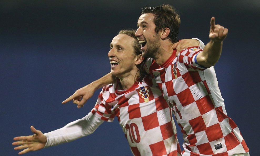 Darijo Srna i Luka Modrić