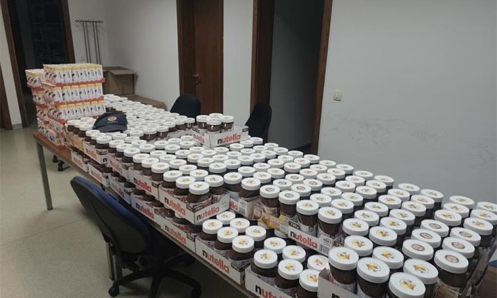 Zaplijenjena Nutella