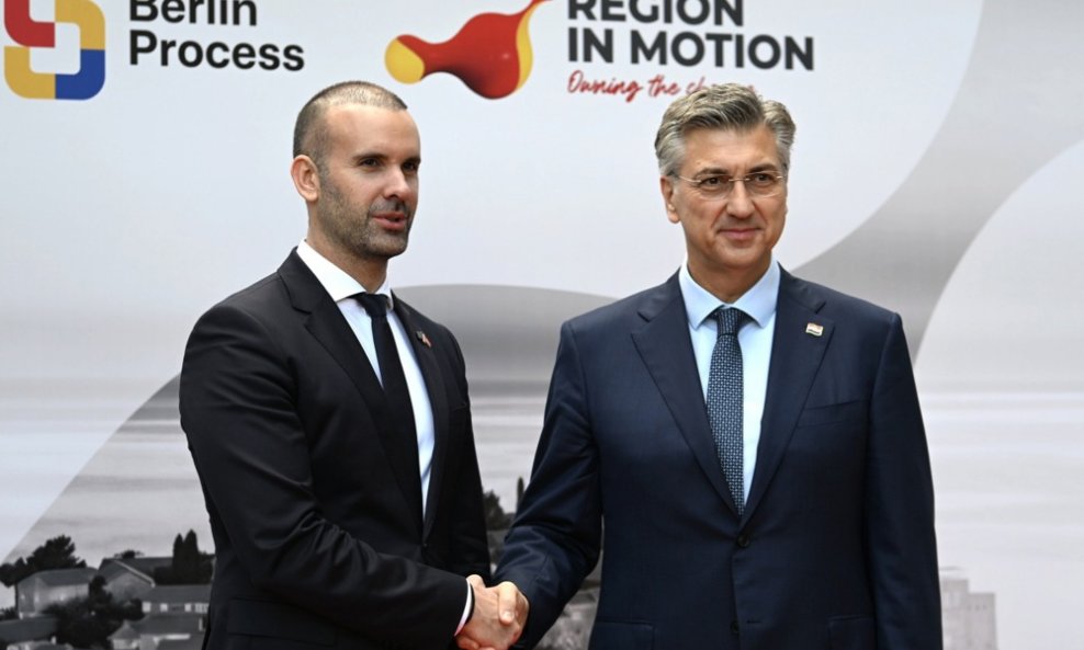 Spajić i Plenković na Berlinskom procesu u Crnoj Gori