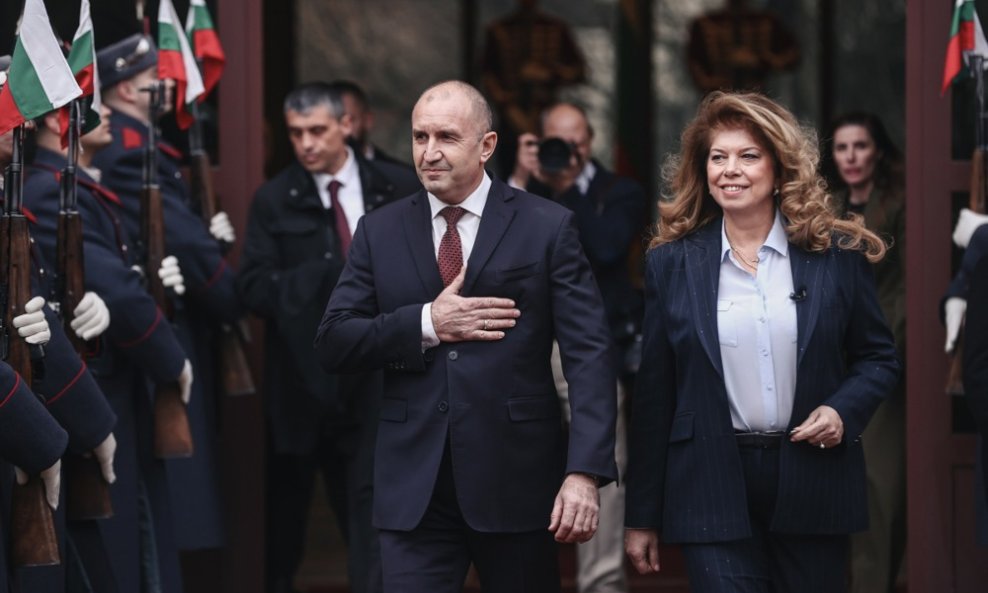 Rumen Radev i Iliana Iotova