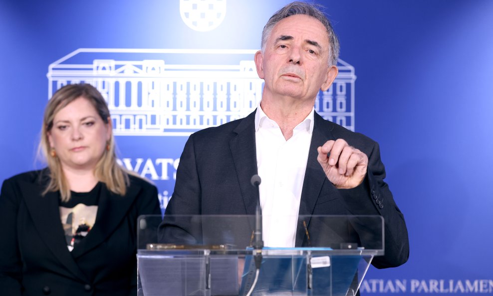 Milorad Pupovac i Anja Šimpraga