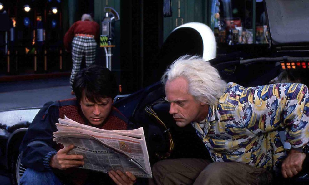 Michael J. Fox i Christopher Lloyd