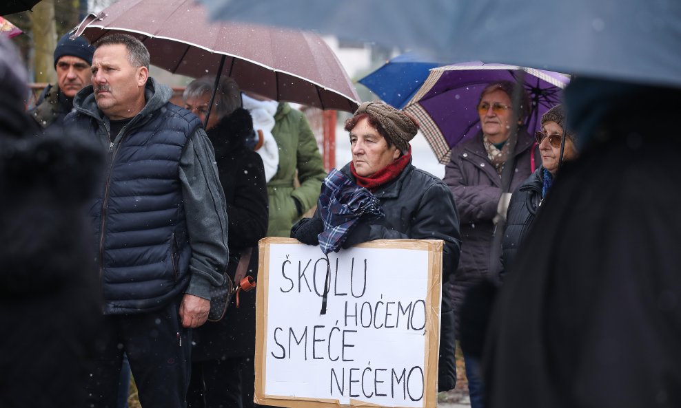 Prosvjed u Poznanovcu