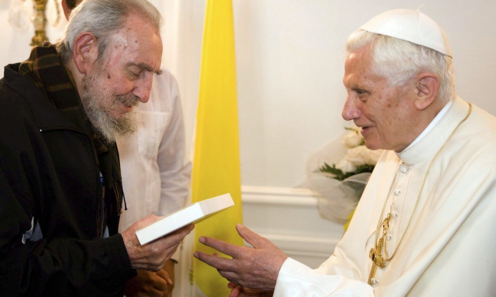 Fidel Castro i Papa Benedikt XVI.