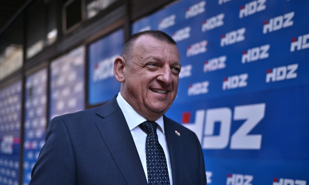 Ivan Matijević. šef zagrebaččkog HDZ-a