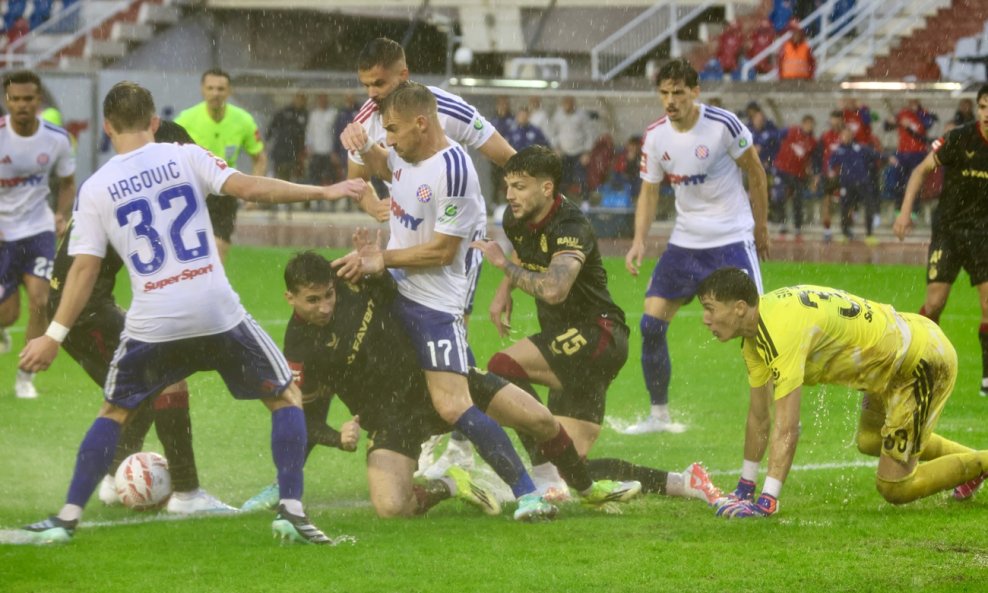 Detalj s nedavnog derbija Hajduk - Dinamo
