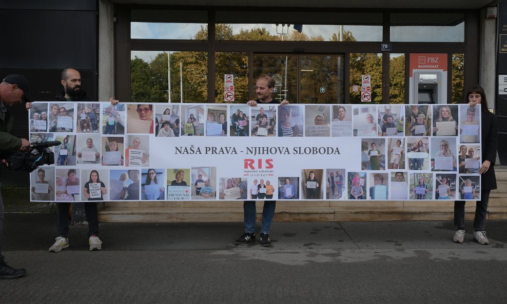 Regionalni industrijski sindikat u akciji podrške osobnim asistentima