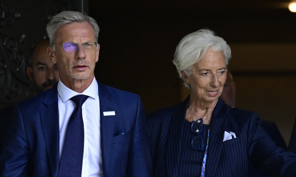 Boris Vujčić i Christine Lagarde