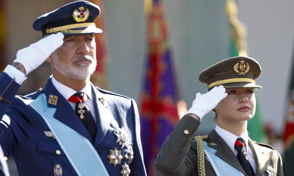 Kralj Felipe VI i princeza Leonor
