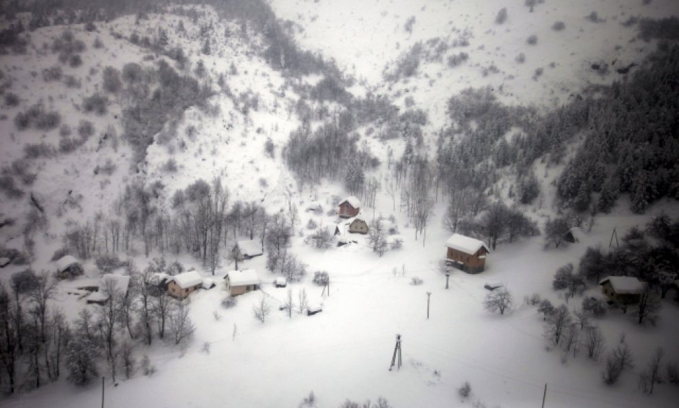 Istočna Bosna okovana snijegom1