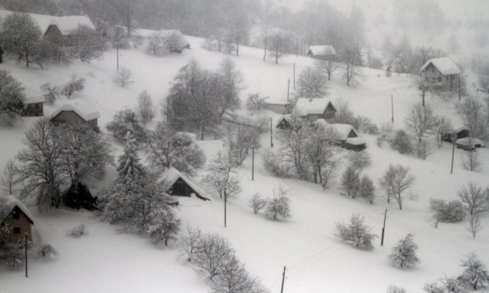 Istočna Bosna okovana snijegom2