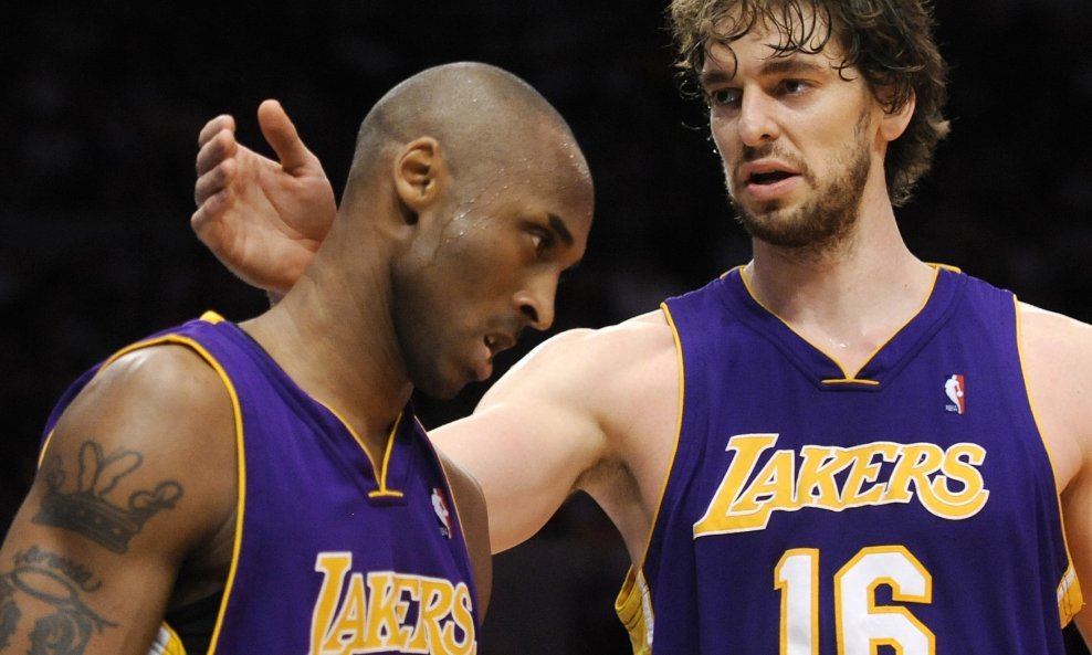 Kobe Bryant i Pau Gasol