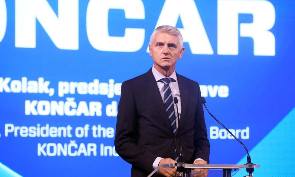 Predsjednik Uprave Končara Gordan Kolak