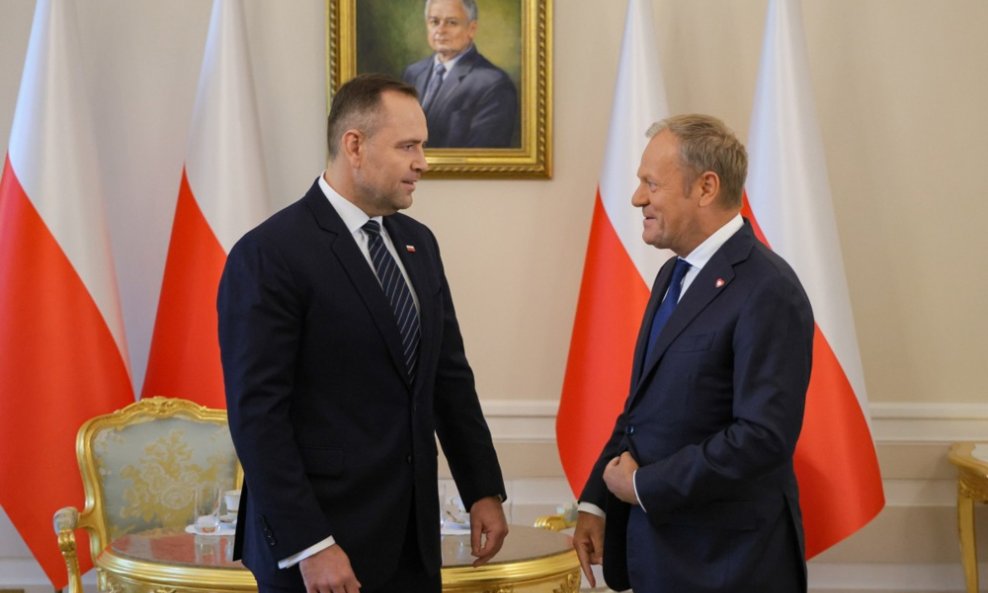 Karol Nawrocki i Donald Tusk