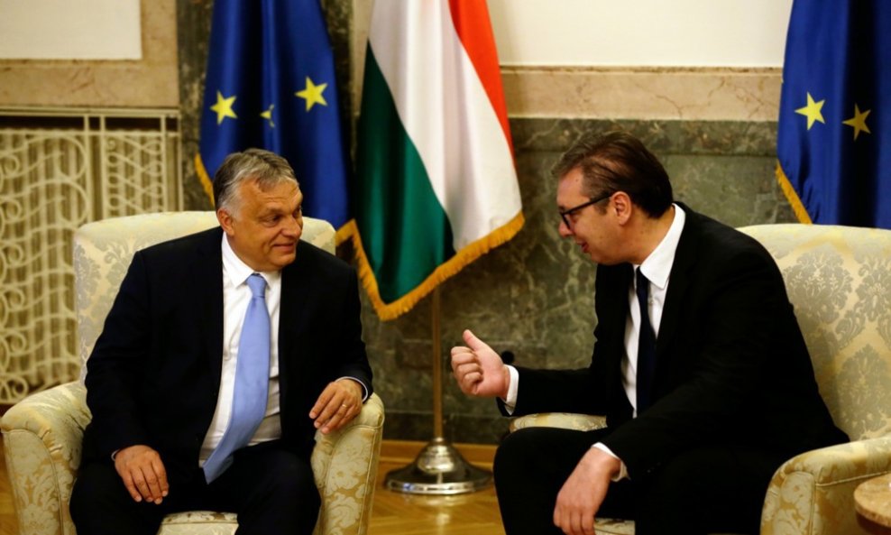 Viktor Orban i Alkesandar Vučić