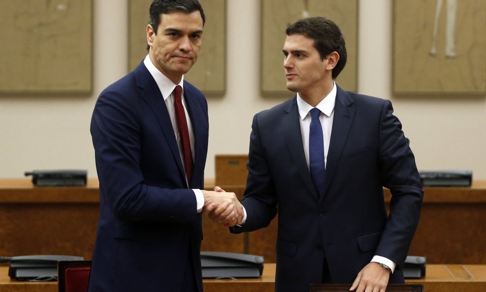 Pedro Sanchez i Albert Rivera