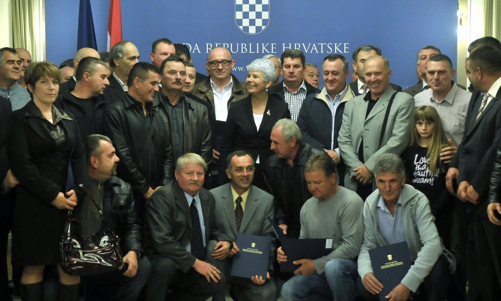 Kosor s braniteljima