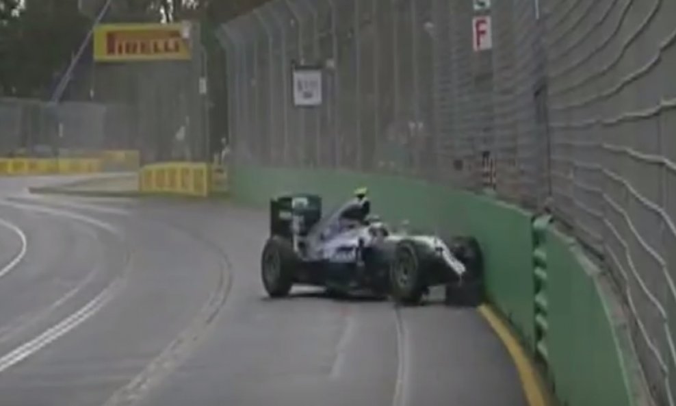 Rosberg u zidu
