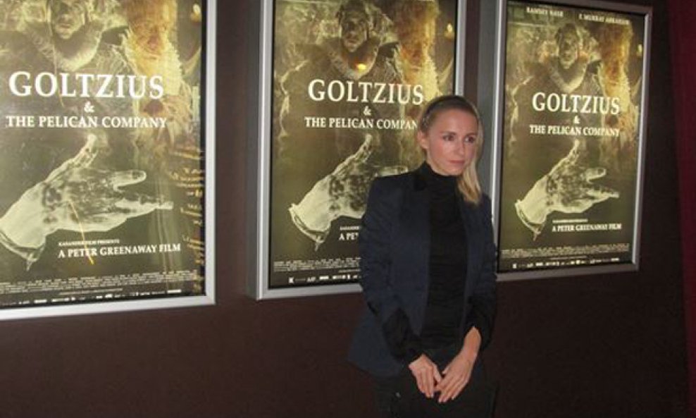 Iva Šulentić na premijeri filma 'Goltzius i Pelikanova družina'