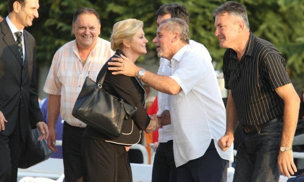 Kolinda Grabar Kitarović i Milan Bandić