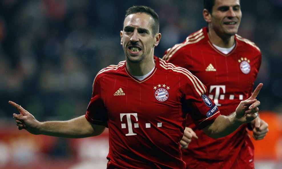 Franck Ribery i Mario Gomez