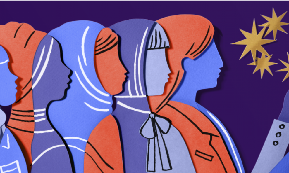 Ilustracija kojom će Facebook obilježiti Dan žena