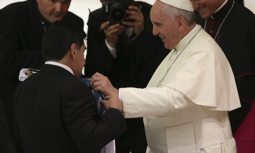 Maradona i papa Franjo