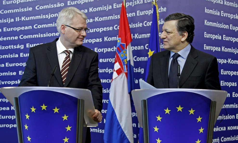 Ivo Josipović i Jose Manuel Barroso