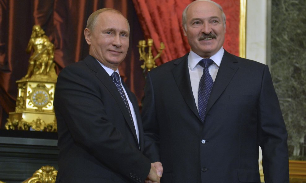 Vladimir Putin i Aleksandar Lukašenko