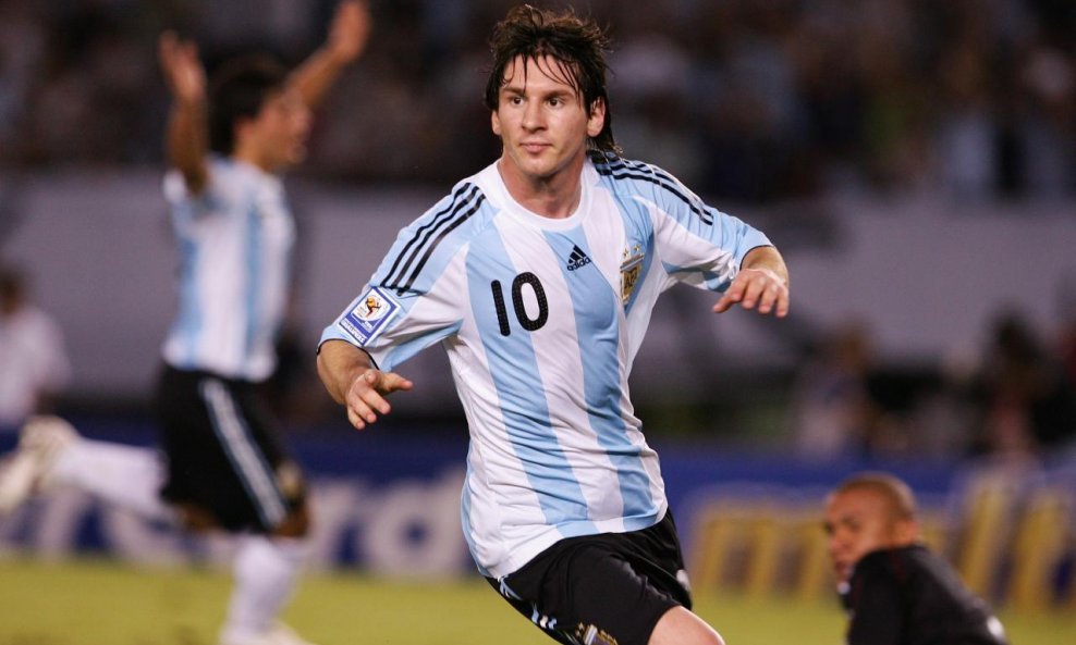 Leo Messi, Argentina-Njemačka 2010